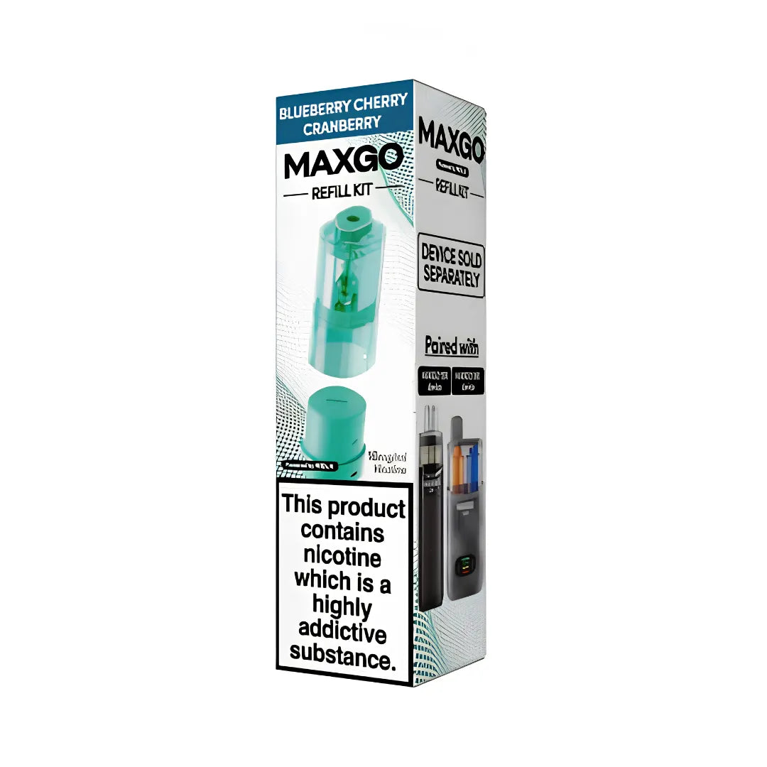 Relx Maxgo 33K Prefilled Pod Blueberry Cherry Cranberry