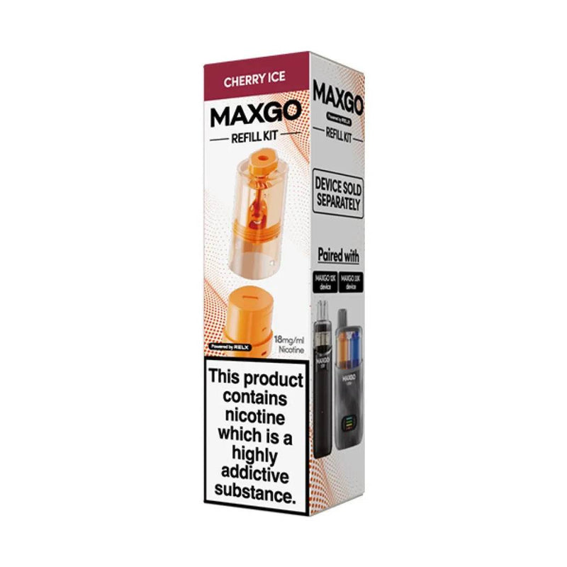 Relx Maxgo 33K Prefilled Pod Cherry Ice