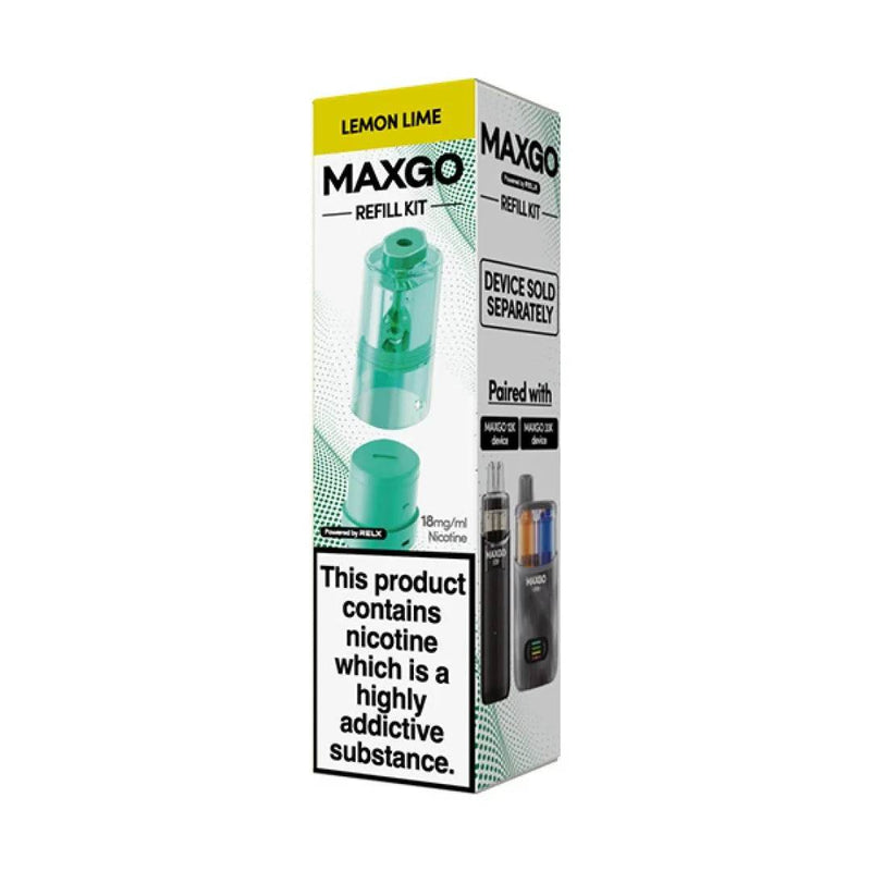 Relx Maxgo 33K Prefilled Pod Lemon Lime