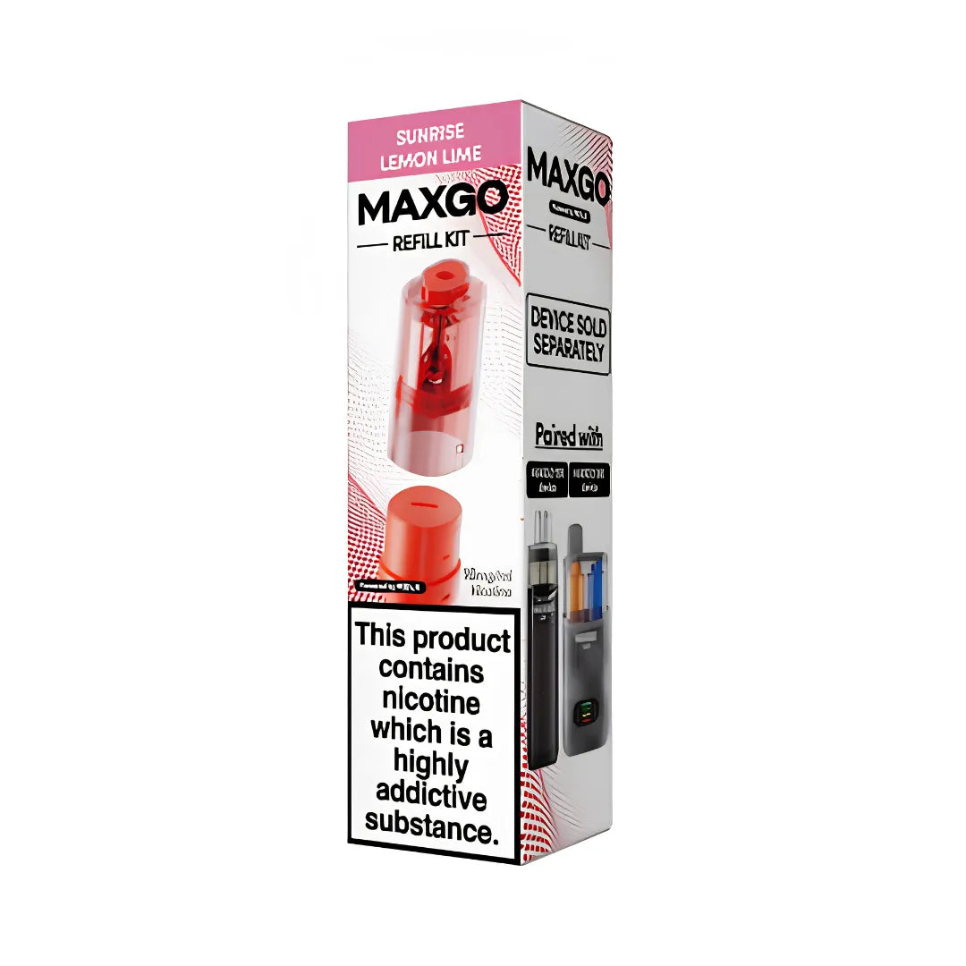 Relx Maxgo 33K Prefilled Pod Sunrise Lemon Lime