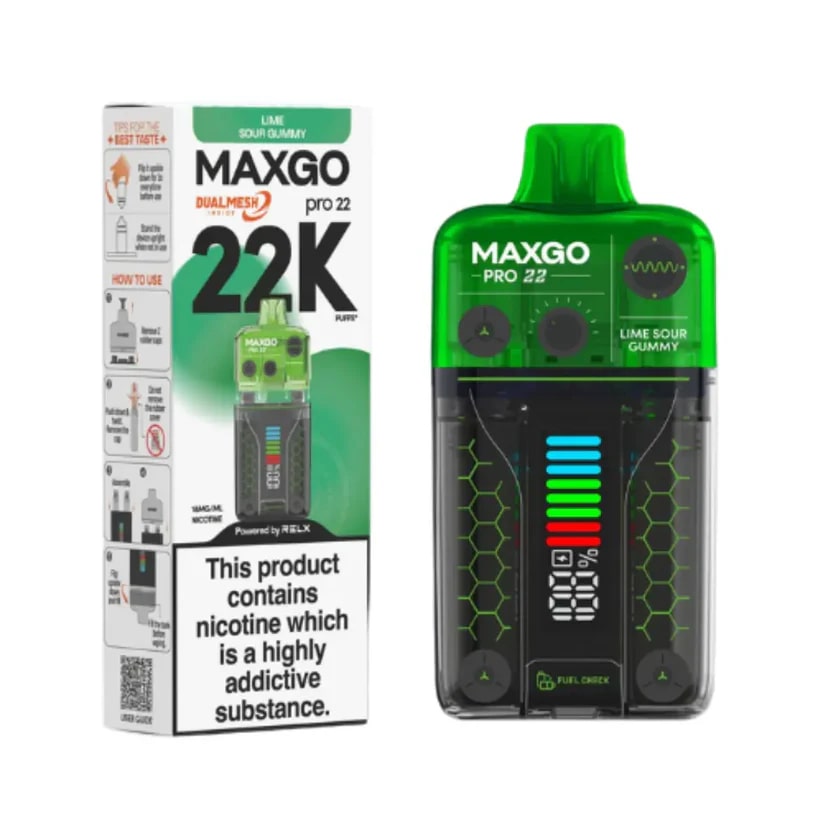 Relx Maxgo Pro 22k Prefilled Vape Kit