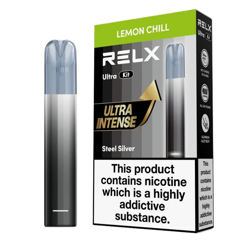 Relx Ultra Vape Kit Lemon Chill Flavour