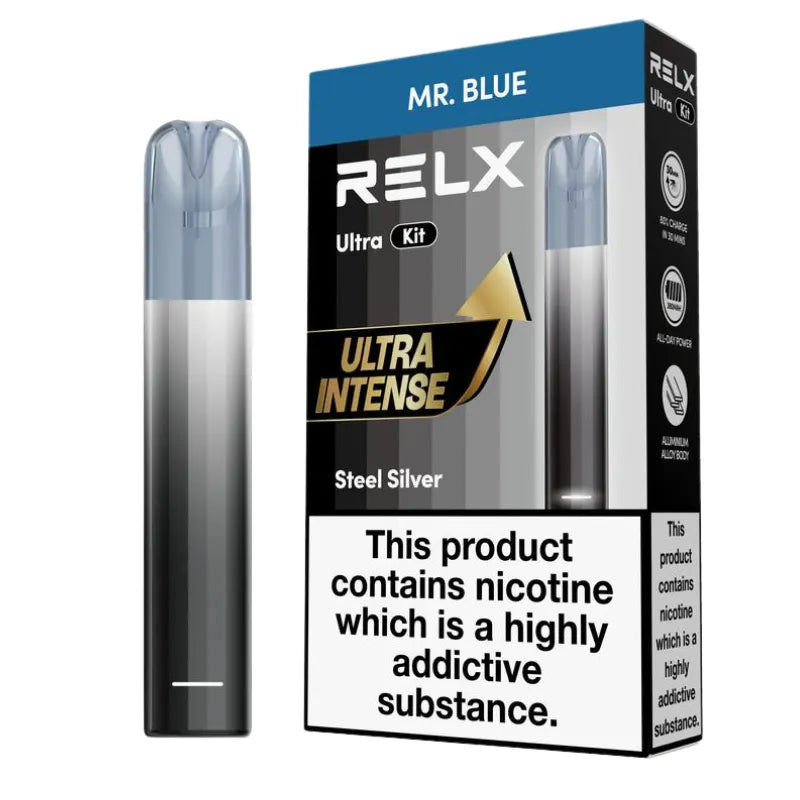 Relx Ultra Vape Kit Mr Blue Flavour