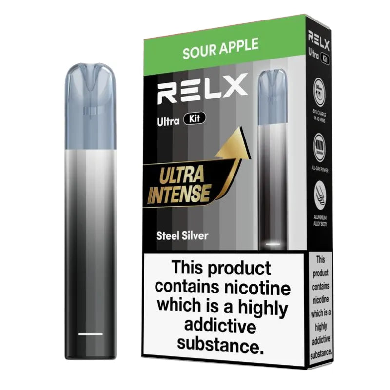 Relx Ultra Vape Kit Sour Apple Flavour