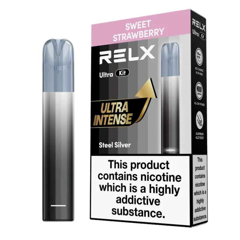 Relx Ultra Vape Kit Sweet Strawberry Flavour