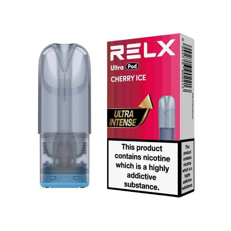 Relx Ultra Vape Pods Cherry Ice Flavour