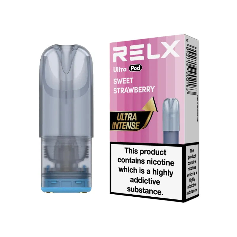 Relx Ultra Vape Pods Sweet Strawberry Flavour