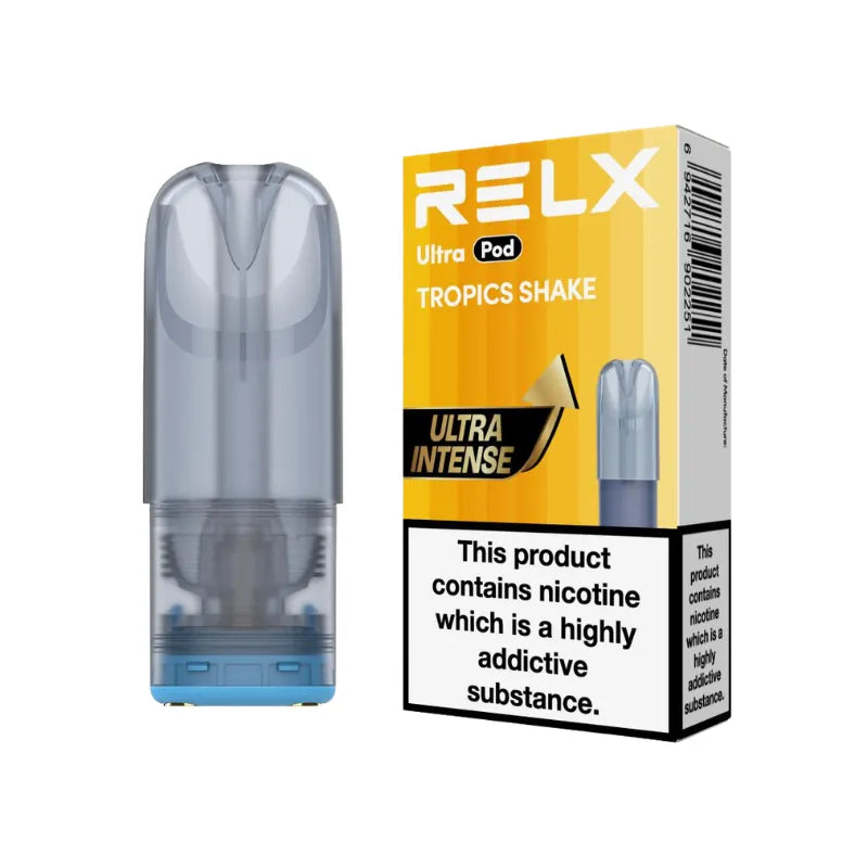 Relx Ultra Vape Pods Tropics Shake Flavour