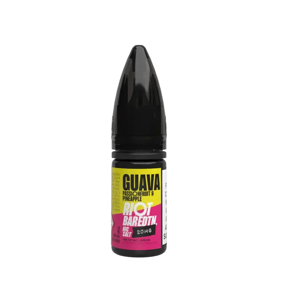 Riot Bar Edition Nicotine Salt Guava Passionfruit and Pineapple