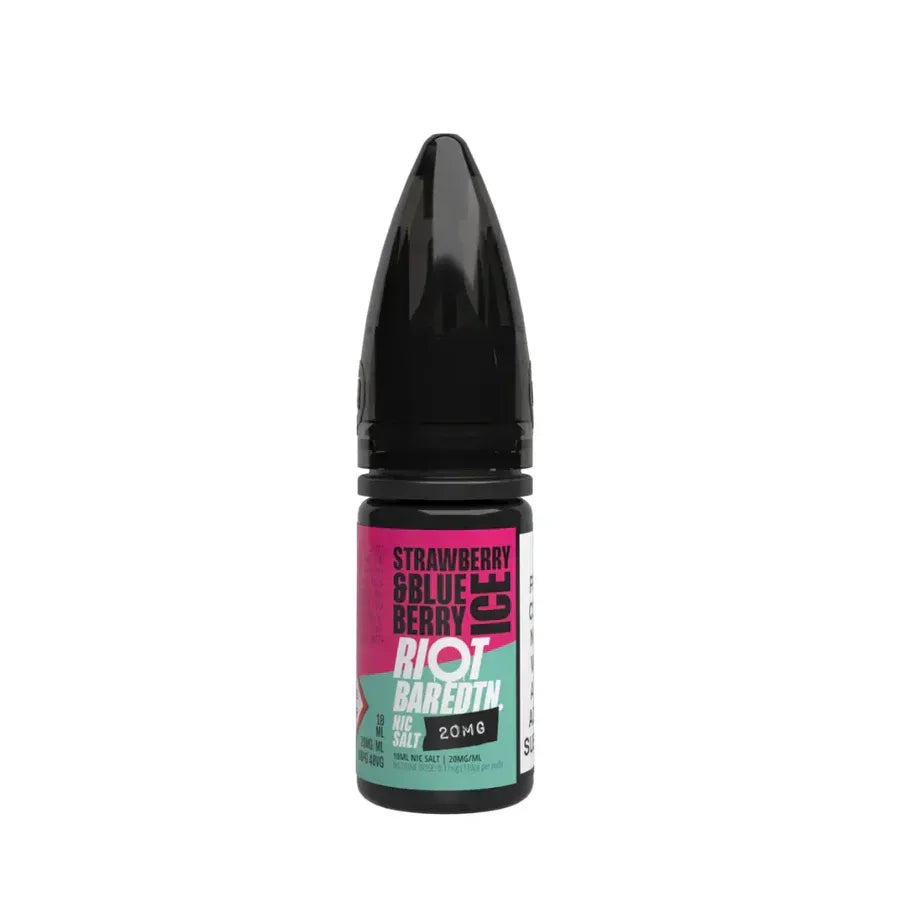 Riot Bar Edition Nicotine Salt Strawberry and Blueberry Ice