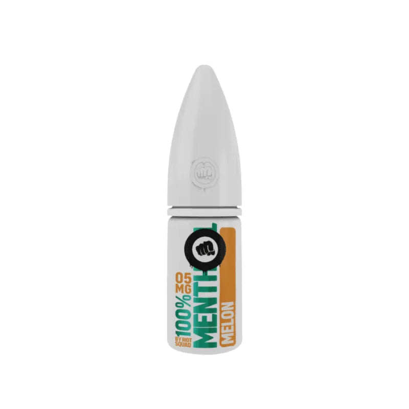 Riot Squad Menthol Range Nicotine Salt Vape Liquid Melon Flavour