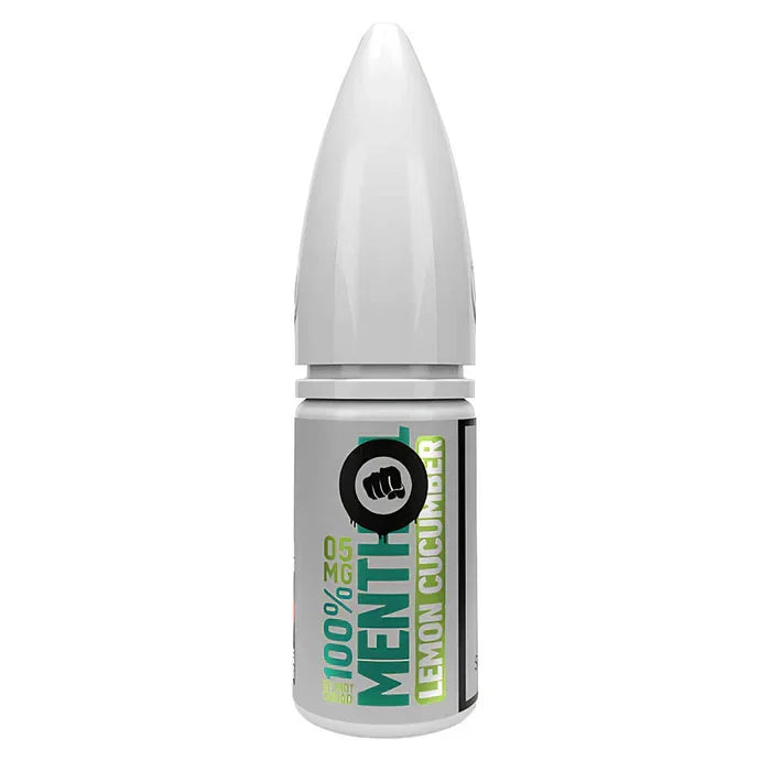 Riot Squad Nicotine Salt Vape Liquid Menthol Lemon Cucumber Flavour