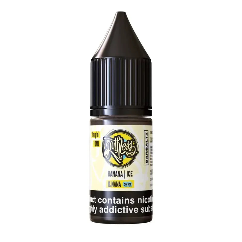 Ruthless Bar Saltz Nicotine Salt E-liquid B.nana-on-Ice