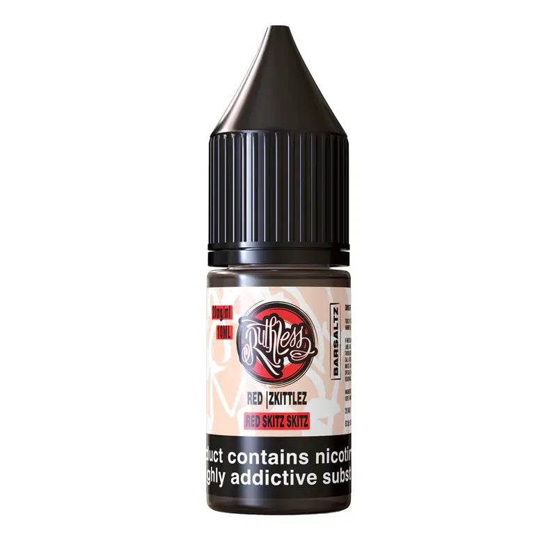 Ruthless Bar Saltz Nicotine Salt E-liquid Red Skitz Skitz