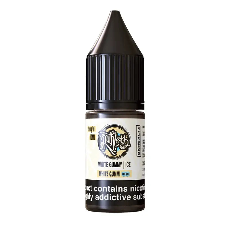 Ruthless Bar Saltz Nicotine Salt E-liquid White Gummi on Ice