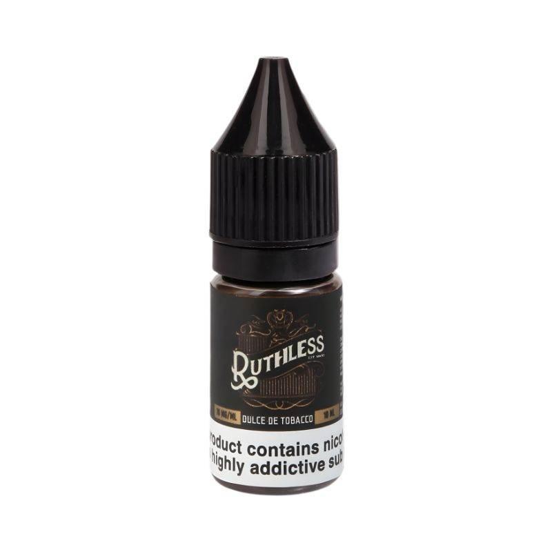 Ruthless Vapour Nicotine Salt E-liquid Dulsa De Tobacco Flavour