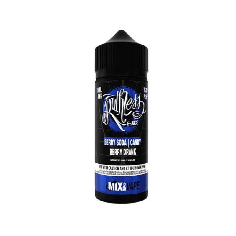 Ruthless 100ml Shortfill E-liquid Berry Drank Flavour