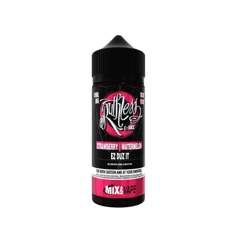 Ruthless 100ml Shortfill E-liquid Ez Duz It Flavour