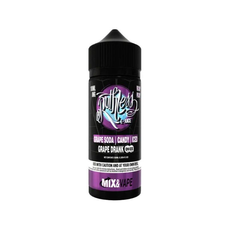 Ruthless 100ml Shortfill E-liquid Grape Drank Flavour