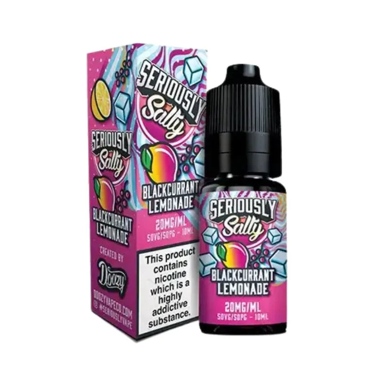 Doozy Seriously Nicotine Salt E-liquid Blackcurrant Lemonade Flavour