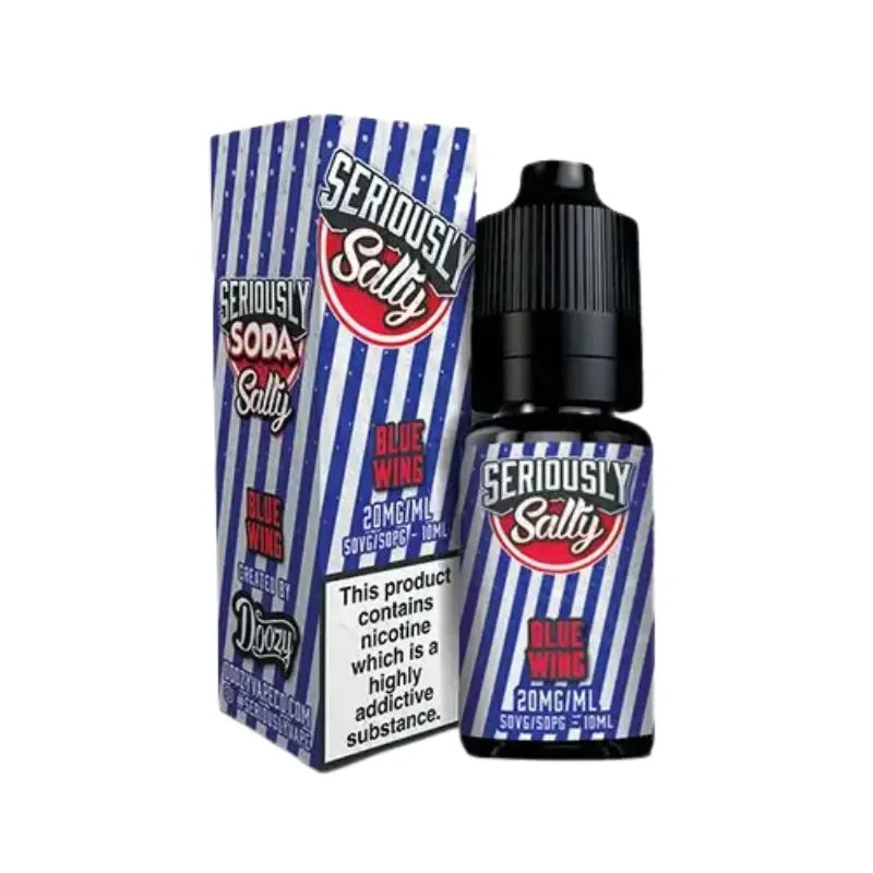 Doozy Seriously Nicotine Salt E-liquid Blue Wing Flavour