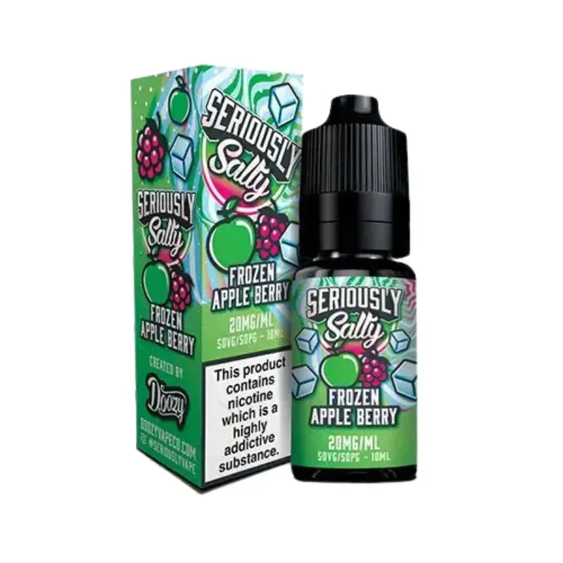 Doozy Seriously Nicotine Salt E-liquid Frozen Apple Berry Flavour