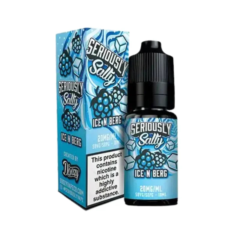 Doozy Seriously Nicotine Salt E-liquid Ice N Berg Flavour