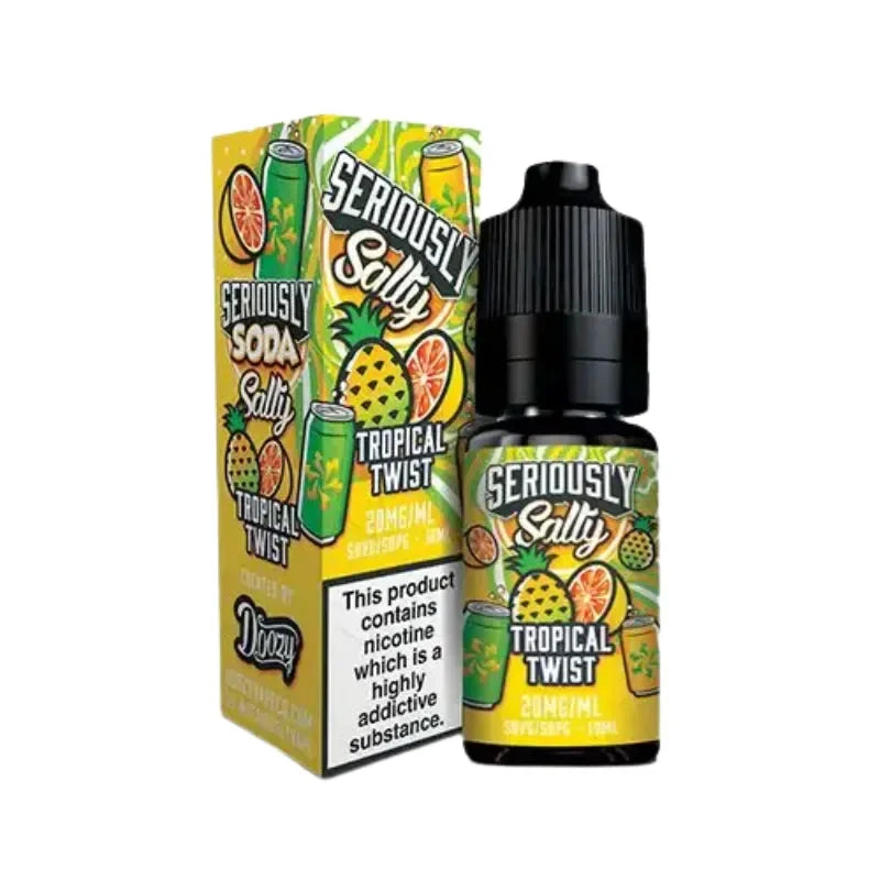 Doozy Seriously Nicotine Salt E-liquid Tropical Twist Flavour