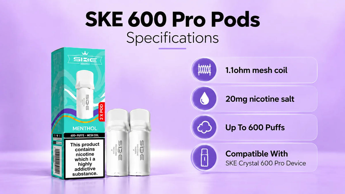 SKE 600 Pro Pods