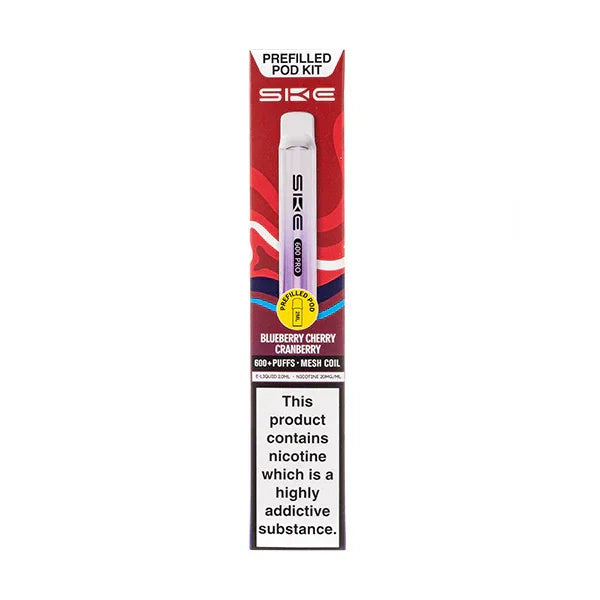 SKE 600 Pro Refill Kit Blueberry Cherry Cranberry Flavour