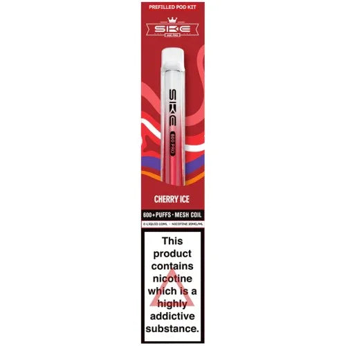 SKE 600 Pro Refill Kit Cherry Ice Flavour