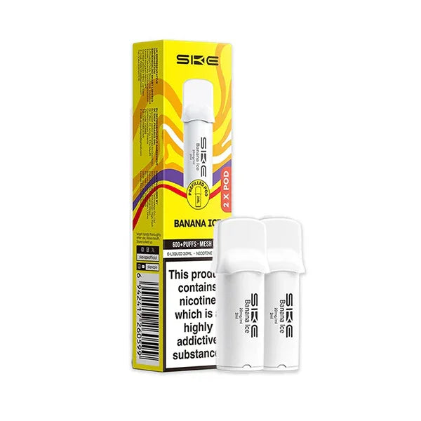SKE 600 Pro Vape Pods Banana Ice 20MG Flavour