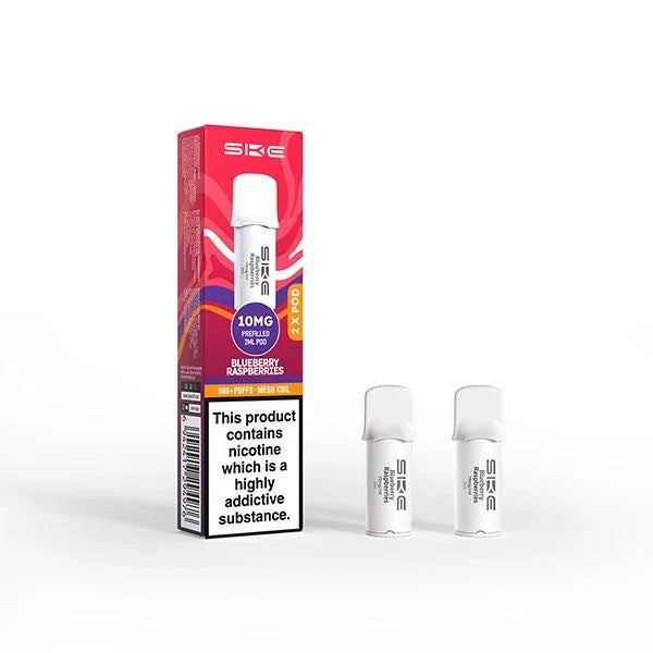 SKE 600 Pro Vape Pods Blueberry Raspberries 10MG Flavour