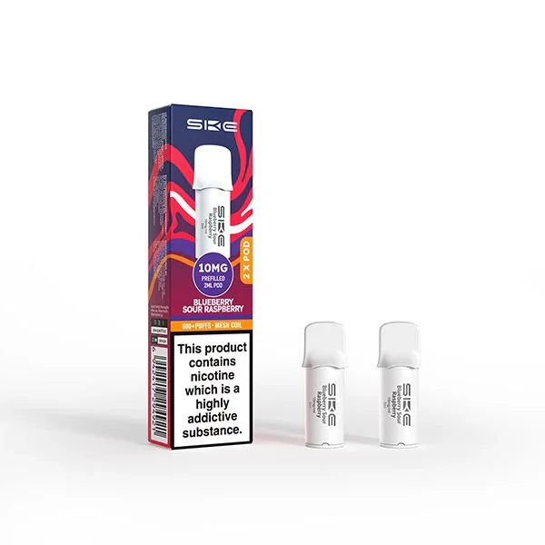 SKE 600 Pro Vape Pods Blueberry Sour Raspberry 10MG Flavour