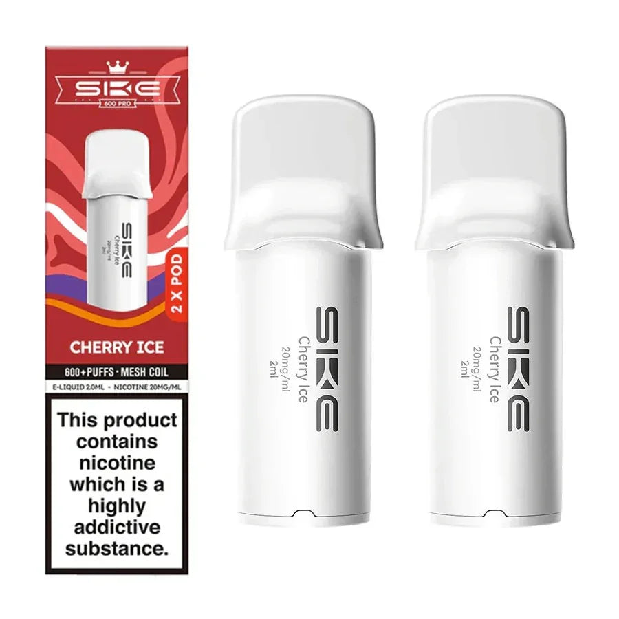 SKE 600 Pro Vape Pods Cherry Ice 20MG Flavour