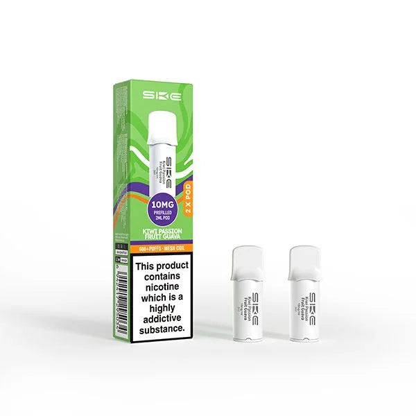 SKE 600 Pro Vape Pods Kiwi Passion Fruit Guava 10MG Flavour