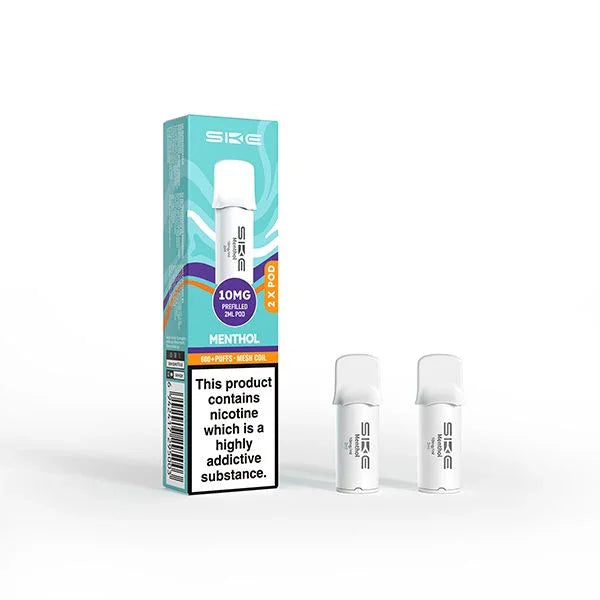 SKE 600 Pro Vape Pods Menthol 10MG Flavour