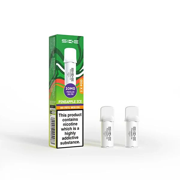 SKE 600 Pro Vape Pods Pineapple Ice 10MG Flavour