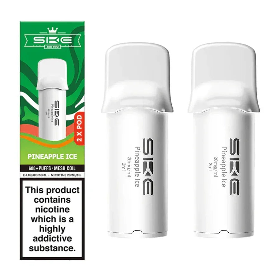 SKE 600 Pro Vape Pods Pineapple Ice 20MG Flavour