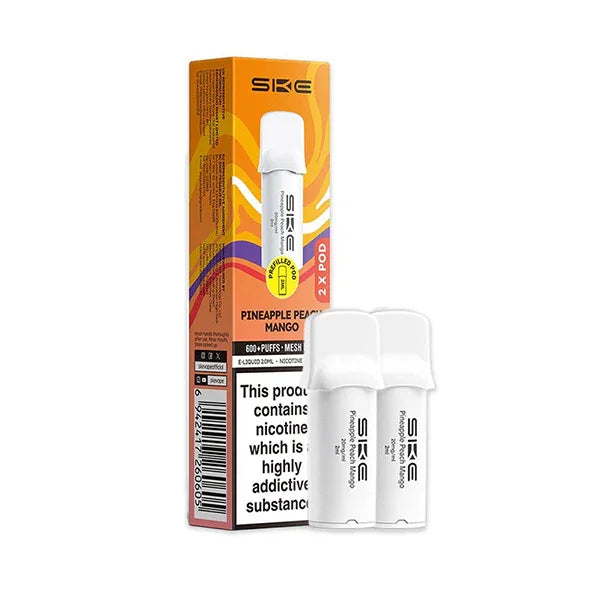 SKE 600 Pro Vape Pods Pineapple Peach Mango 20MG Flavour