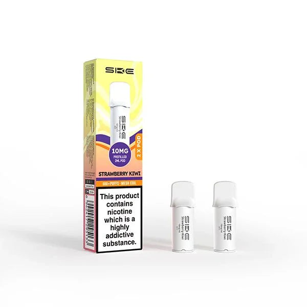 SKE 600 Pro Vape Pods Strawberry Kiwi 10MG Flavour