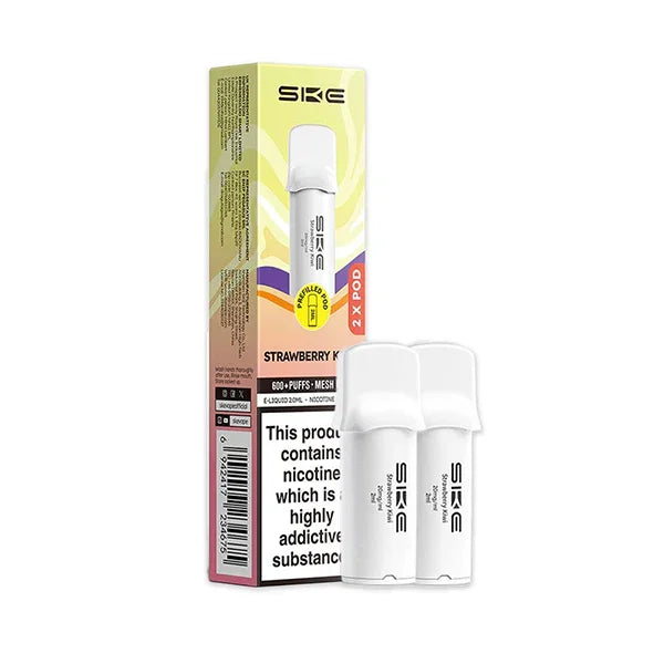 SKE 600 Pro Vape Pods Strawberry Kiwi 20MG Flavour