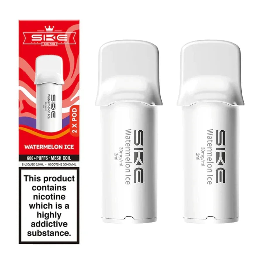 SKE 600 Pro Vape Pods Watermelon Ice 20MG Flavour