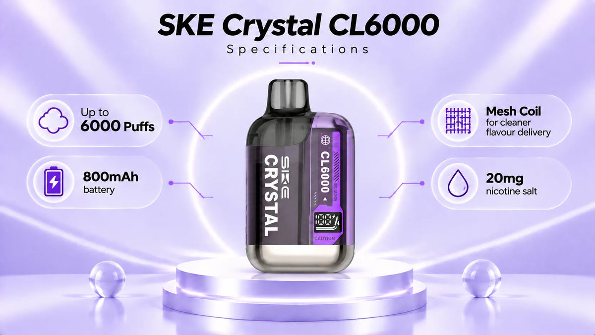 SKE Crystal CL6000 Pod Kit