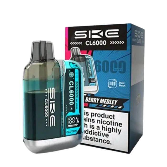 Ske Crystal Cl6000 Prefilled Vape Kit Berry Medley Flavour