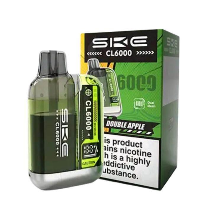 Ske Crystal Cl6000 Prefilled Vape Kit Doubel Apple Flavour