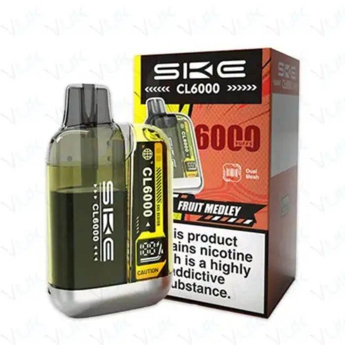 Ske Crystal Cl6000 Prefilled Vape Kit Fruit Medley Flavour