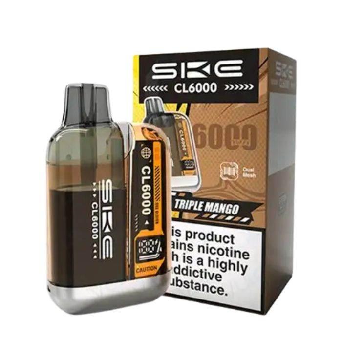 Ske Crystal Cl6000 Prefilled Vape Kit Triple Mango Flavour