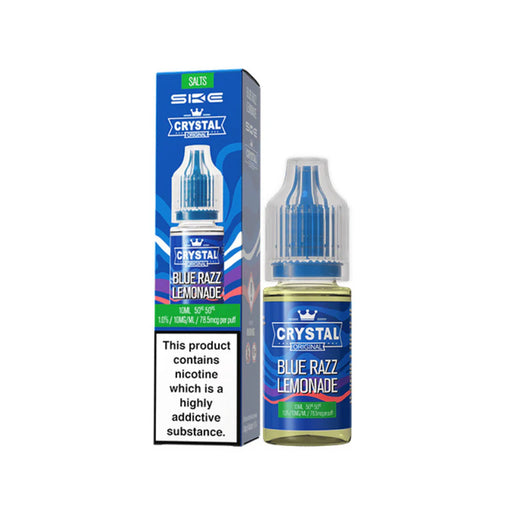 SKE Crystal Original Nic Salt Vape Juice Blue Razz Lemonade Flavour