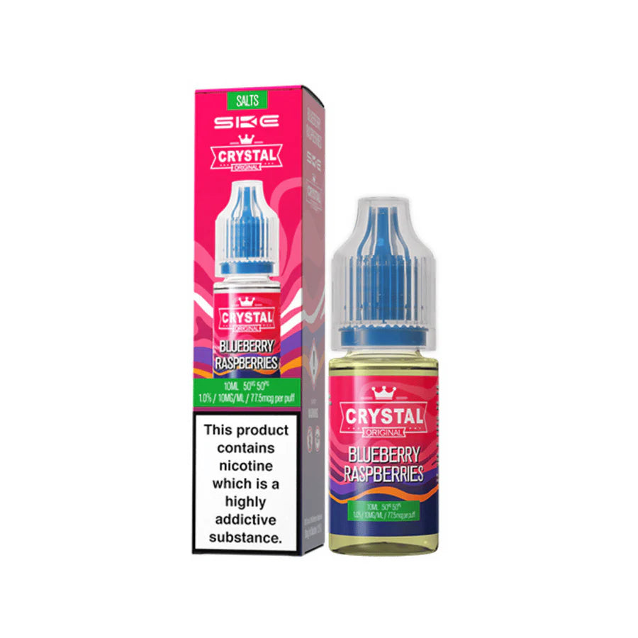 SKE Crystal Original Nic Salt Vape Juice Blueberry Raspberries Flavour